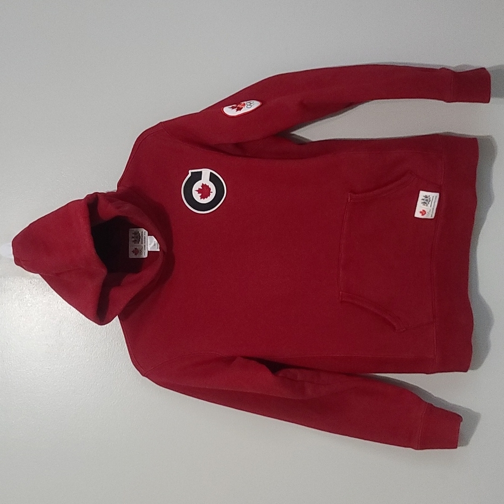 Hudson's Bay Co. 🇨🇦 Olympic Hoodie Long Sleeve Sweat Shirt Red